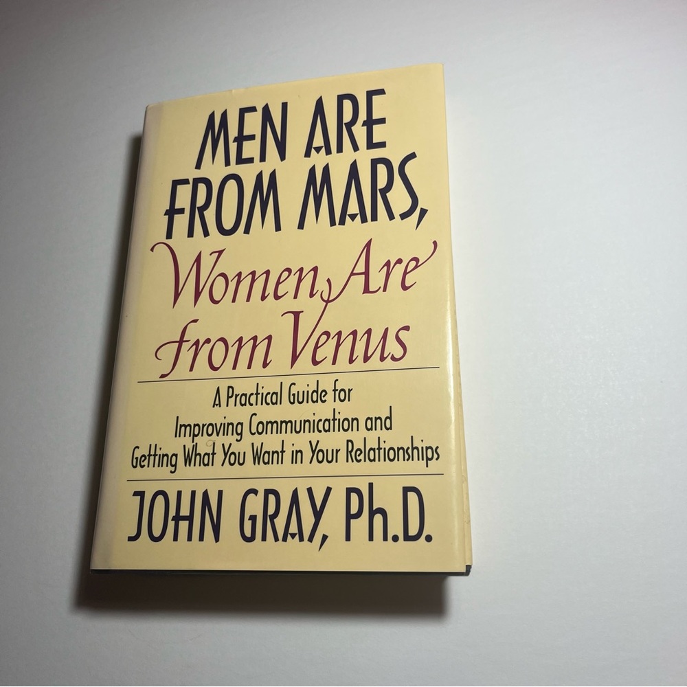John Gray, Ph.D. Men Are From Mars,‎ Women Are From Venus Book